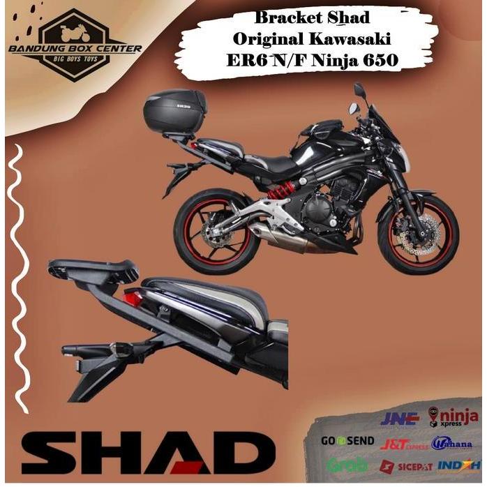 BRACKET BOX ER6 ATAU BREKET SHAD ORIGINAL KAWASAKI ER6N ER6F NINJA 650 KODE 272