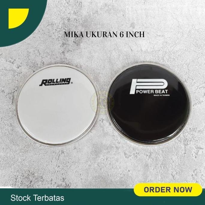 mika ketipung ukuran 6 in buat tak