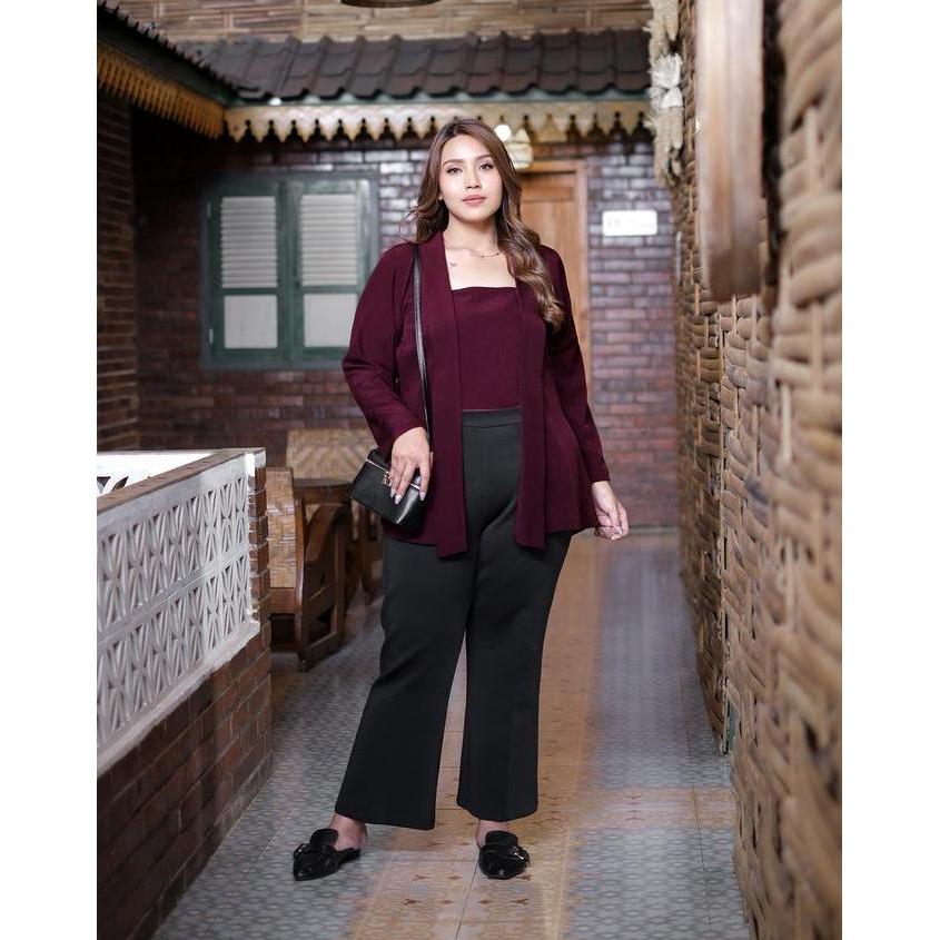 Bigissimo - Kenisah Kebaya Kutubaru Atasan Blouse Pesta Bigsize Jumbo