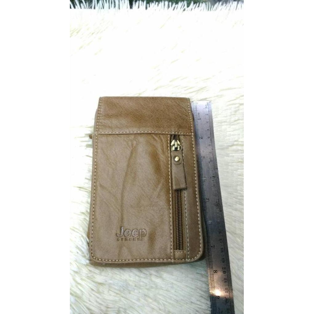 ORIGINAL Promo dompet hp jeep Tas jeep Tas mini Sarung hp Tnggi 19cm READY STOCK