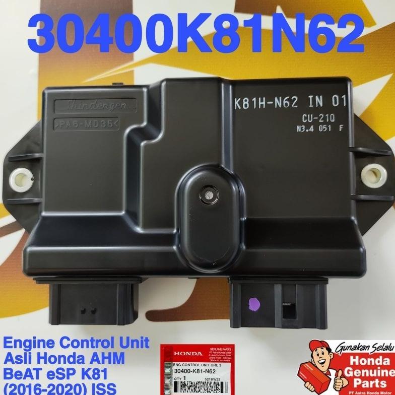 Ecu Atau ECM Beat eSP 2016-2019 Ori Honda AHM 30400K81N62