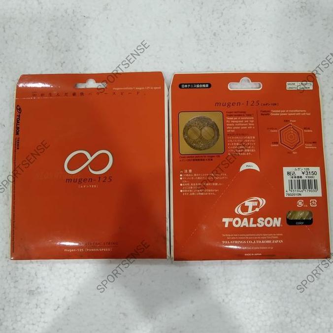 Senar Raket Tenis Tennis Toalson Neo Natural Mugen 125