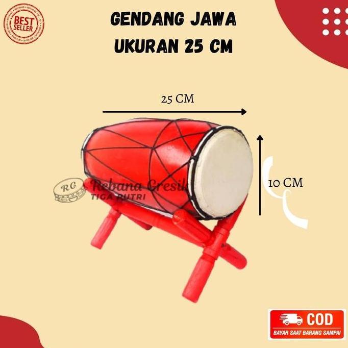 Gendang Jawa Tradisional Alat Musik Anak