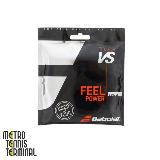 Babolat Natural Gut Vs Touch Feel Power ( Senar Raket Tenis )