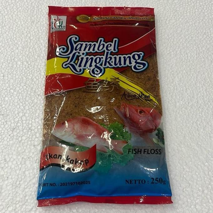 TERMURAH Sambelingkung ( Abon Ikan )  Fish Kakap 250gr READY STOCK