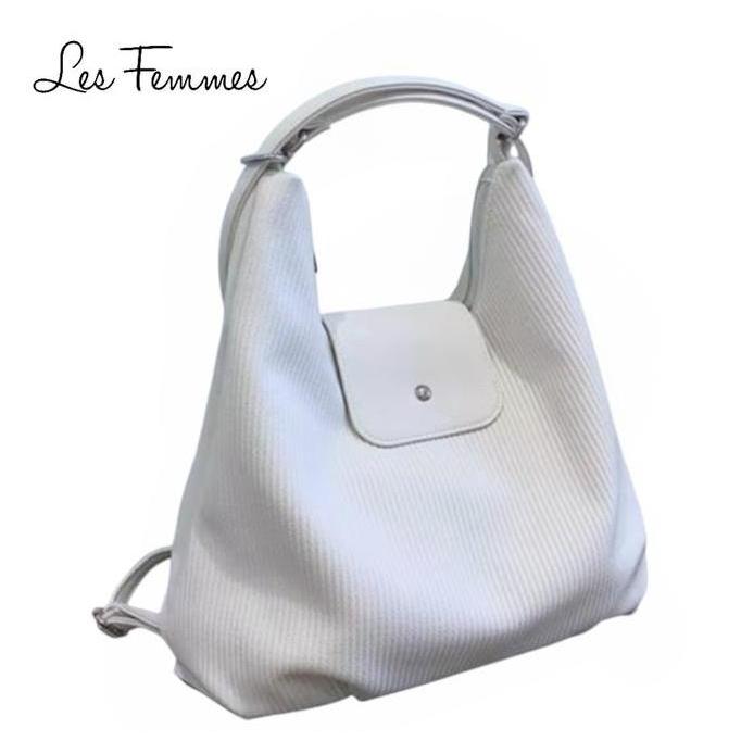 PROMO DISKON - Tas Ransel Wanita Hanina Backpack Bag G583 231105 Les Femmes