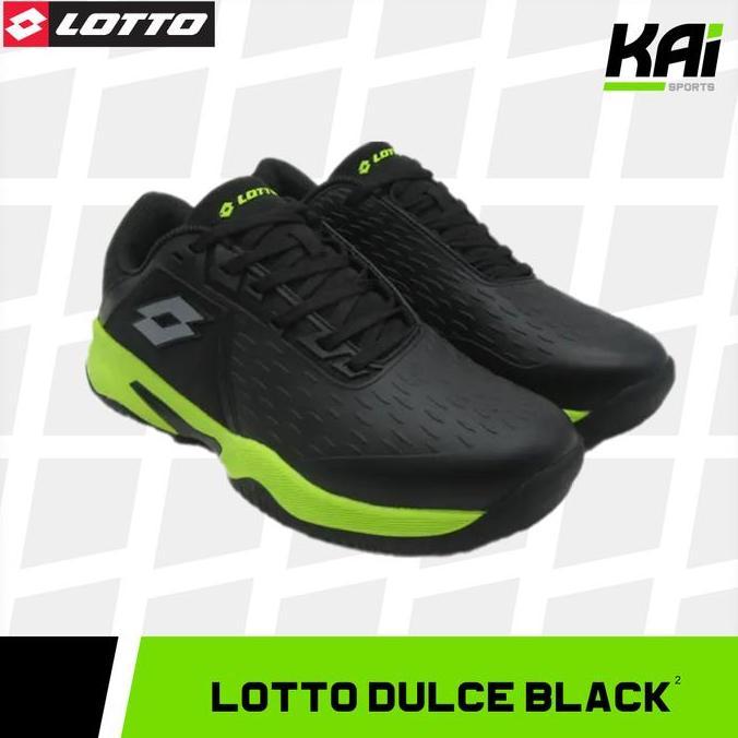 Sepatu Tenis Lotto Dulce Black
