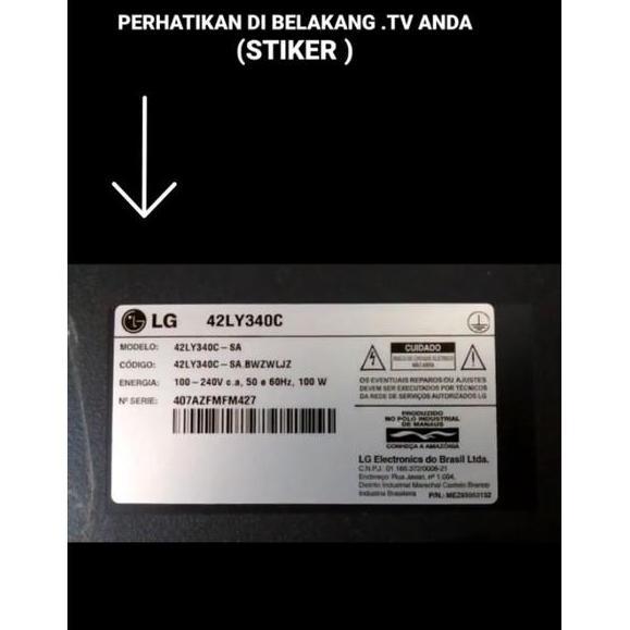 Expert- KAKI TV LG 42LY340C 42LY340 42LY540H 42LY540 42 INCHI
