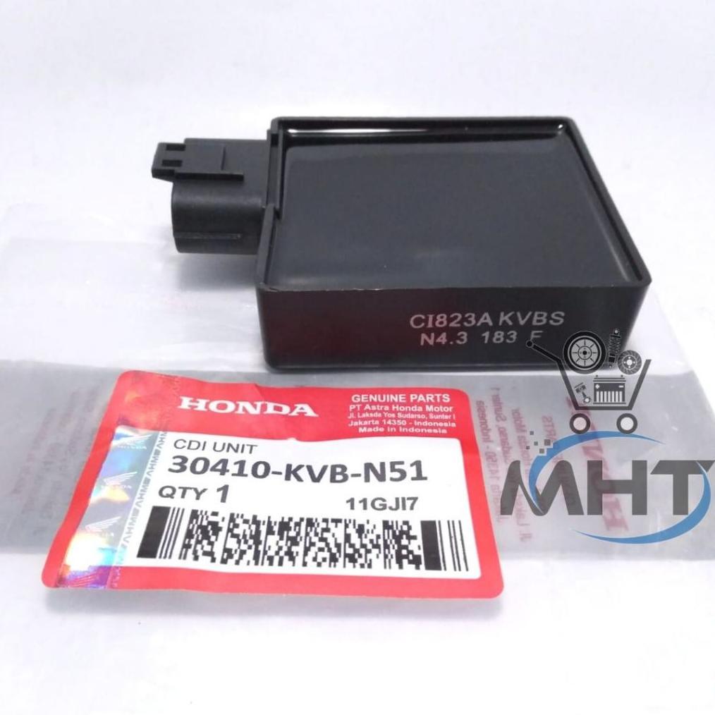 CDI ECU UNIT ASSY HONDA VARIO 110 KARBU LAMA OLD TECHNO KVB CDI VARIO 110 KARBU KVB CDI VARIO KARBU 