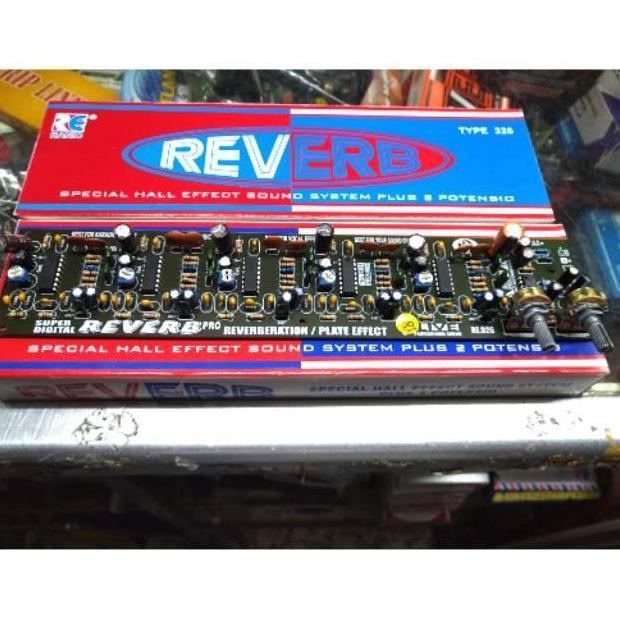 Expert- KIT ECHO REVERB 2 POTENSIO EFEK VOCAL MIXER AUDIO