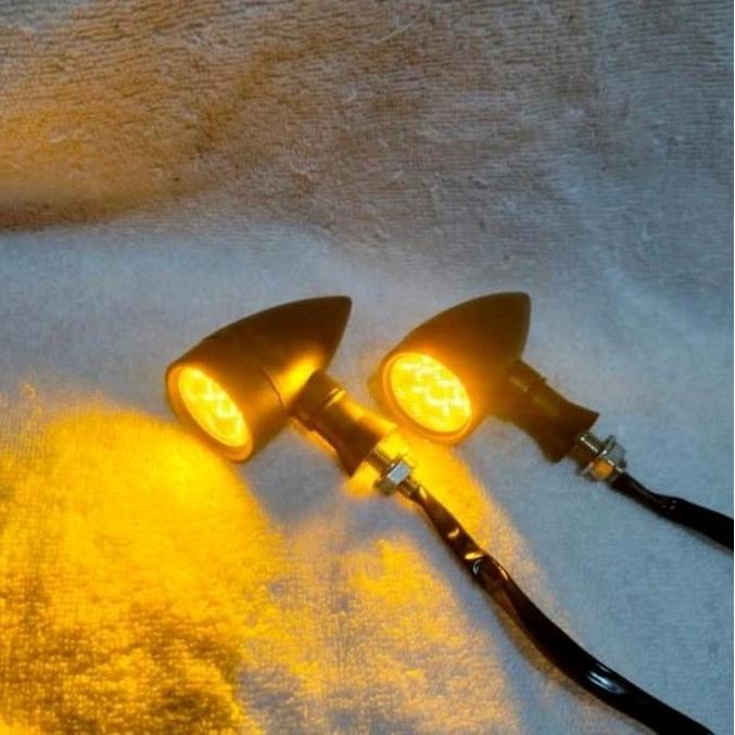 sabarshopss - lampu sein led bulat cb1 verza rx king tiger vixion motor motorcycle