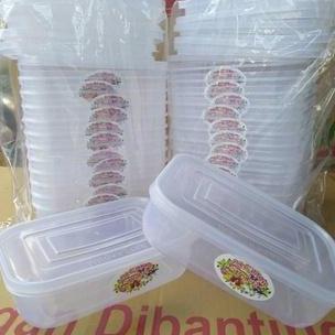 Grosir Tepak Kotak Makan / Food Container Plastik Tebal (12Pcs)