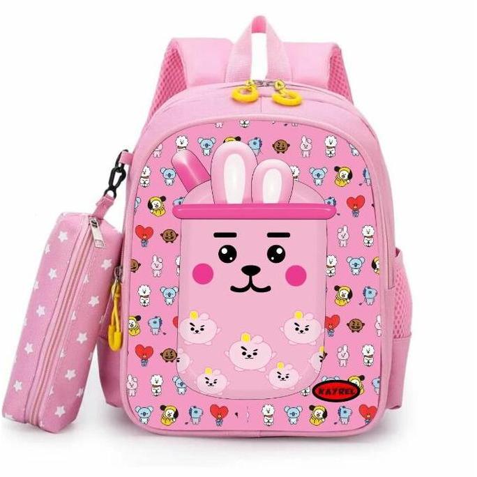 Kyut- Tas Anak Sekolah Perempuan Tas Sekolah Anak Perempuan Sd Tas Sekolah Sd  Tas Ransel Anak Krakt