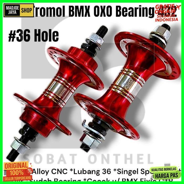 Murah Hub Tromol Bmx 20 Oxo Bearing 36 Hole