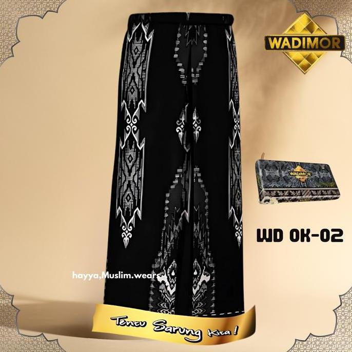 Syukron- Sarung Wadimor Jawa Batik Original Motif Klasik & Modren Bahan Katun Lembut Sarung Pria Mus