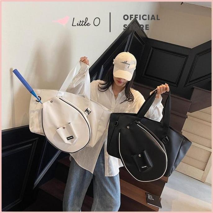 LITTLE O Tas Padel Large Capacity Detachable Tennis Badminton Bag Tas Jinjing Uni Sports Fitness Bag