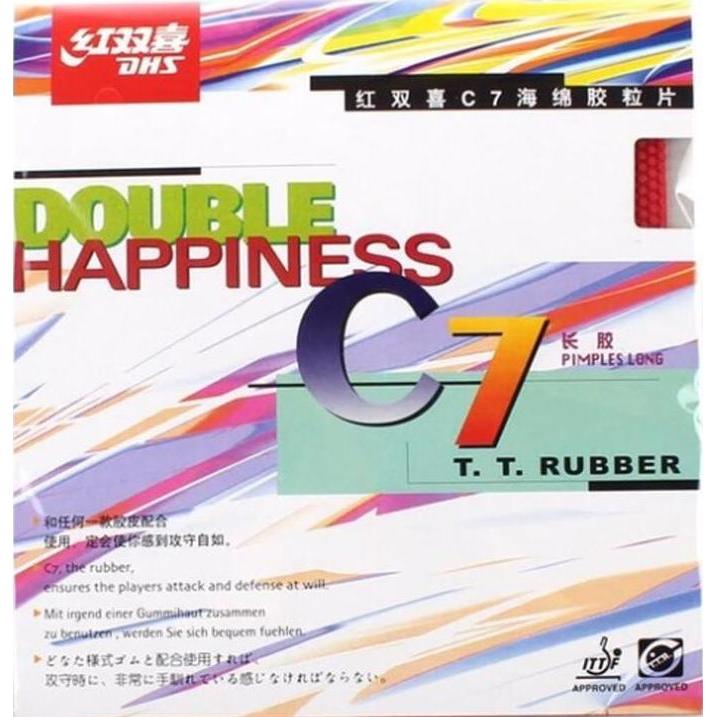 Karet Bat Bintik Panjang DHS C7 1.0mm