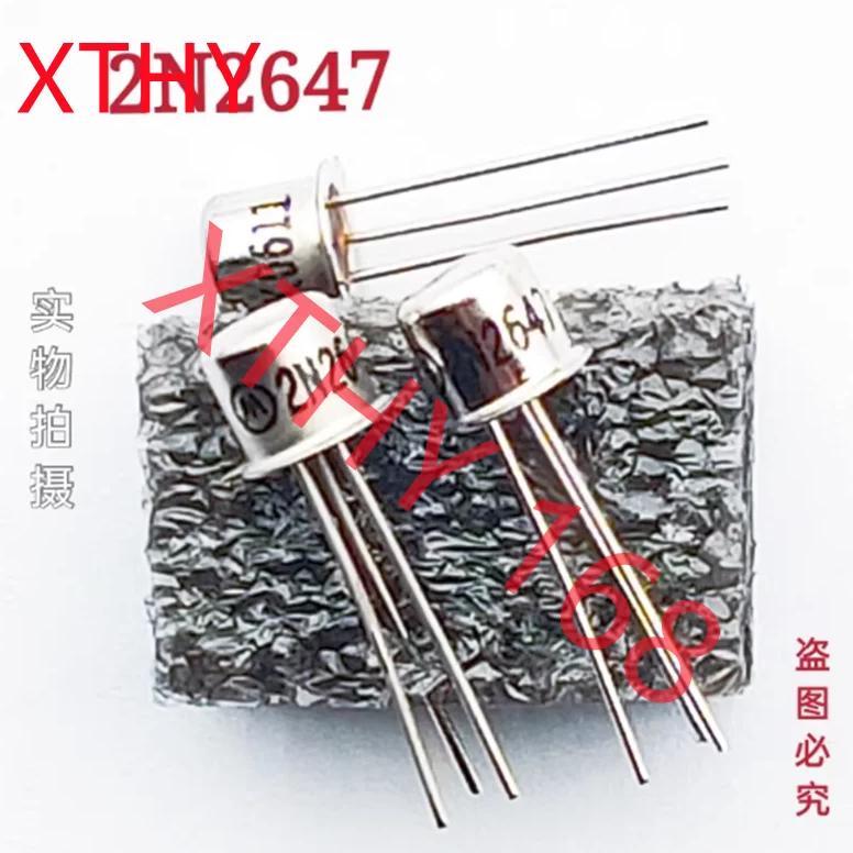 2N2647 jAN2N2647 2N2648 gold sealed cap transistor CAN transistor