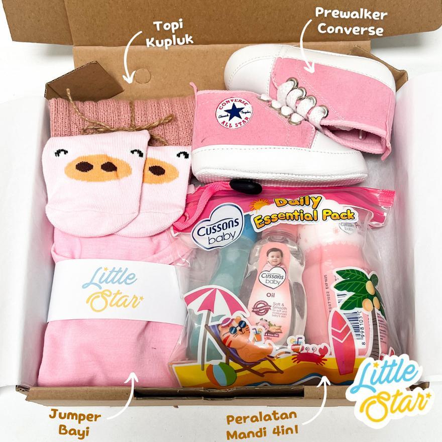 Termurah Hampers Newborn Baby Gift Set Kado Baju Sabun Perlengkapan Mandi Bayi Baru Lahir Hadiah Par