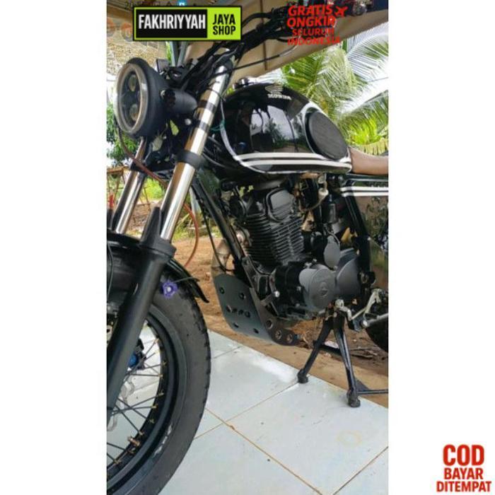Terlaris Skid Plate Engine Guard Pelindung Mesin Honda Tiger Gl Mega Pro New  Mega Pro Byson Thunder