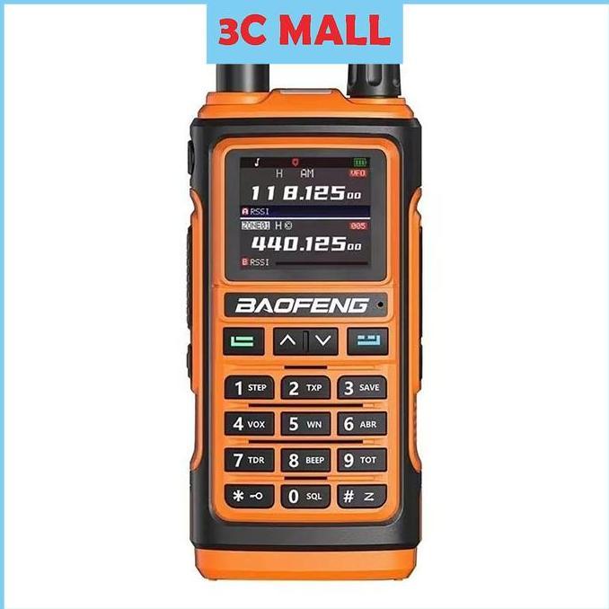 TERMURAH - Ht BF Uv-17 Dual Band Type C Radio Walkie-talkies Frekuensi Penerbangan 5000km