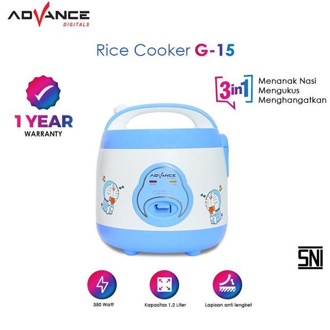 PROMO - READY STOKCOD Rice Cooker Advance G15 1.2 Liter rice cooker kecil mini karakter lucu
