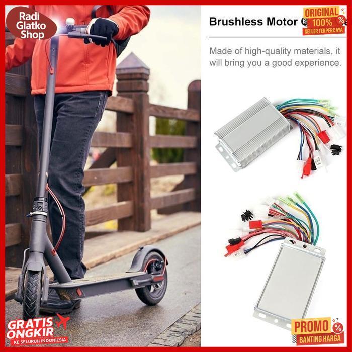 Murah Controller Sepeda Listrik 36V 48V 350W Bldc Brushless Controller Selis Universal Pedal Assist 