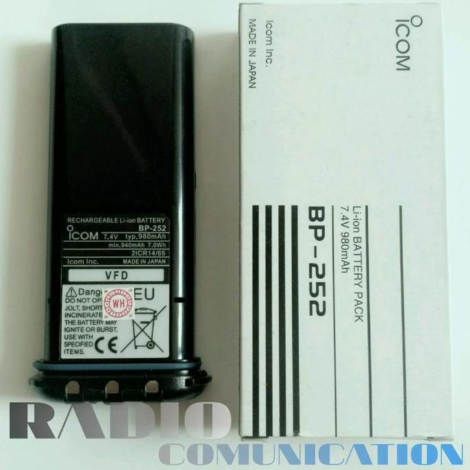 PROMO - BATTERY HT ICOM BP-252