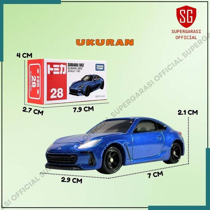Mobil Diecast Tomica Reguler Subaru BRZ