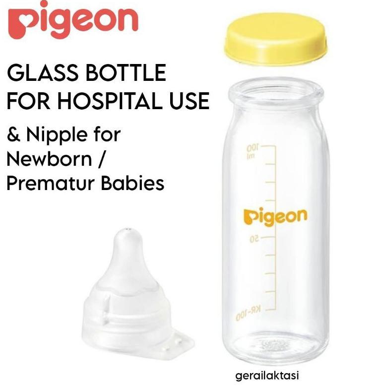 Disc Pigeon Botol Susu Bayi Prematur - Botol Kaca Dan Dot Khusus Bayi Prematur