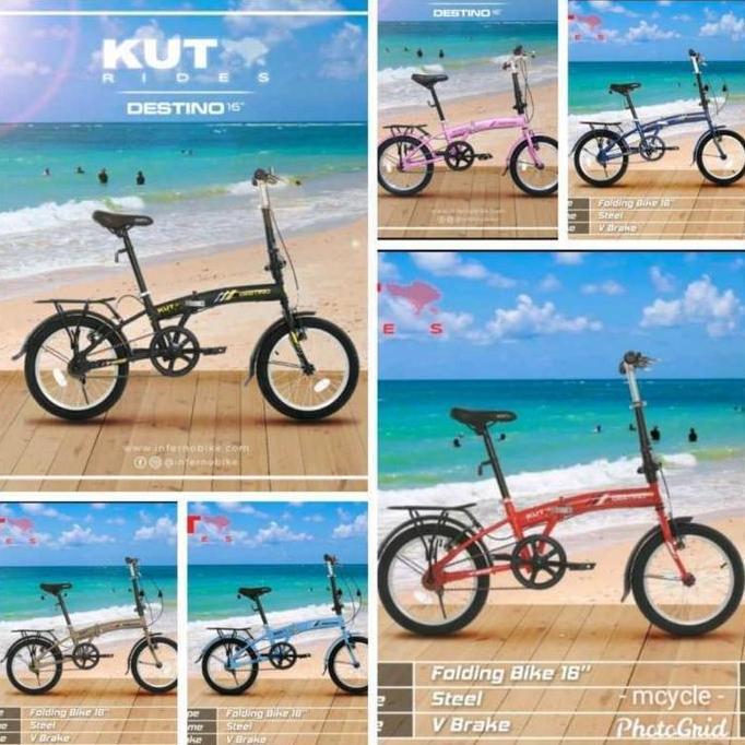 Terlaris Sepeda Lipat 16 Family Destino Kuta