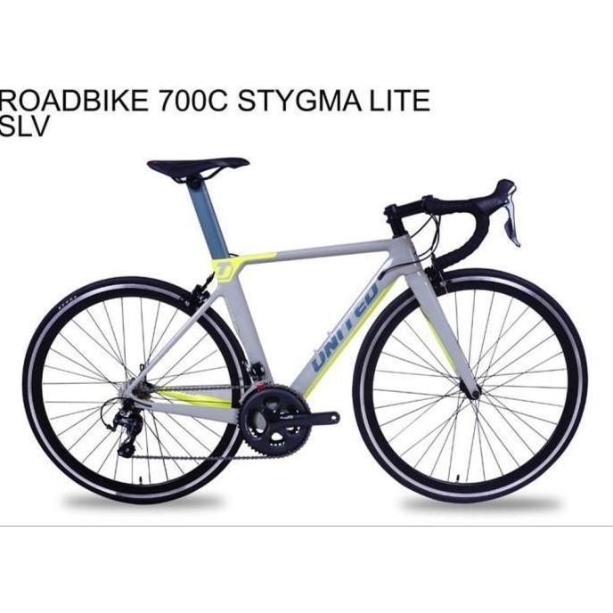 Terlaris {Promo Sale} Big Promo Sepeda Balap Roadbike 700C United Stygma Lite Carbon