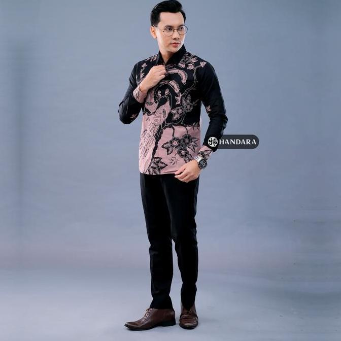 Batik Handara - Asmara Manyura Kemeja Pria Furing Erro