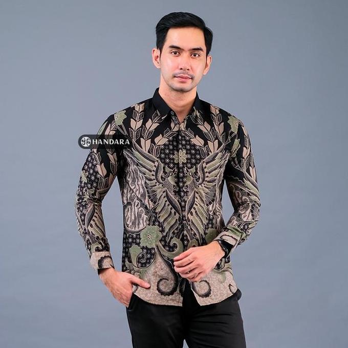 Batik Handara - Dewantara Kemeja Pria Furing Erro