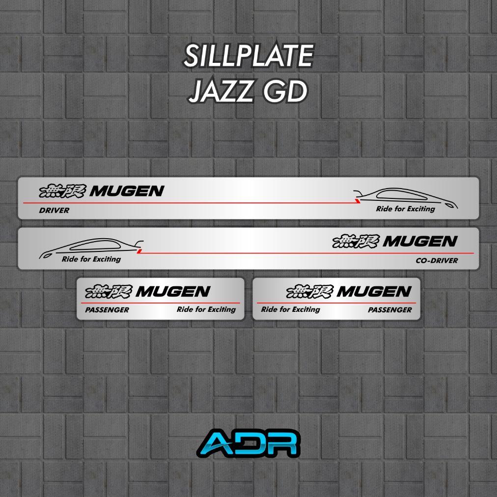 Sillplate Honda Jazz GD3 Fit Mugen