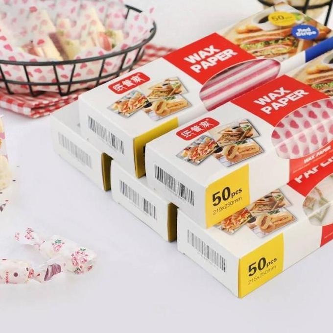 Wax Paper / Kertas Anti Minyak / Burger Paper / Sandwich Paper Promo