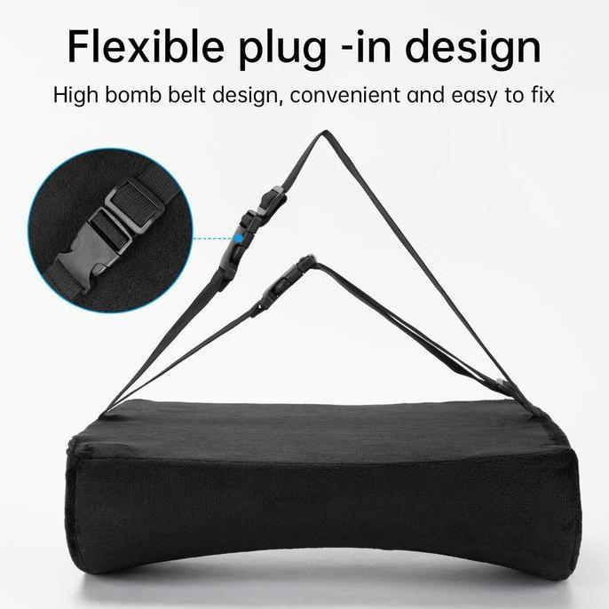 Vusign Memory Foam Cushion / Bantal Sender Dan Duduk 100% Memory Foam Beludru Vs752 Vs753 Kualitas T