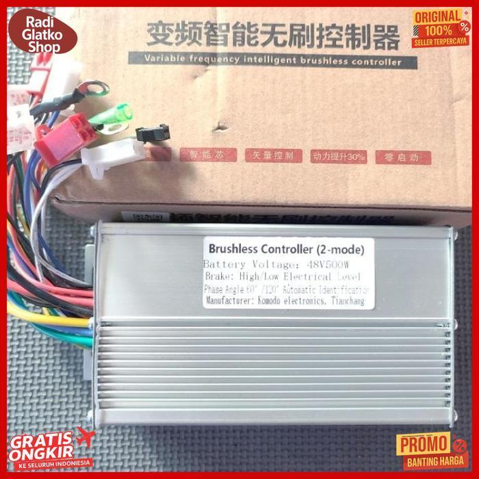 Sale Controller Sepeda Listrik Universal 48V 500W Kontroler Controler 48Volt 500Watt Modul Box Mesin