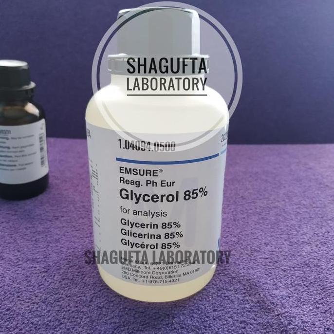 New- Glycerol 100Ml Merck 104094 / Gliserol Pro Analis (Repack / Ecer)