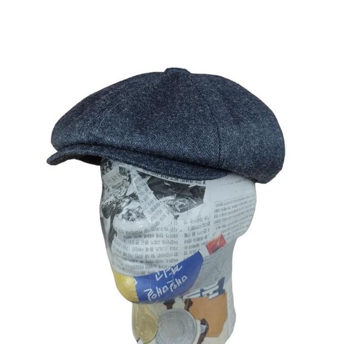 topi newsboy wool original lookouthejo premier eightpanelcap