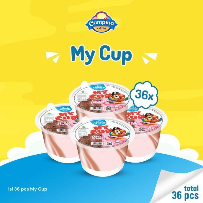 Campina Ice Cream My Cup - Es Krim