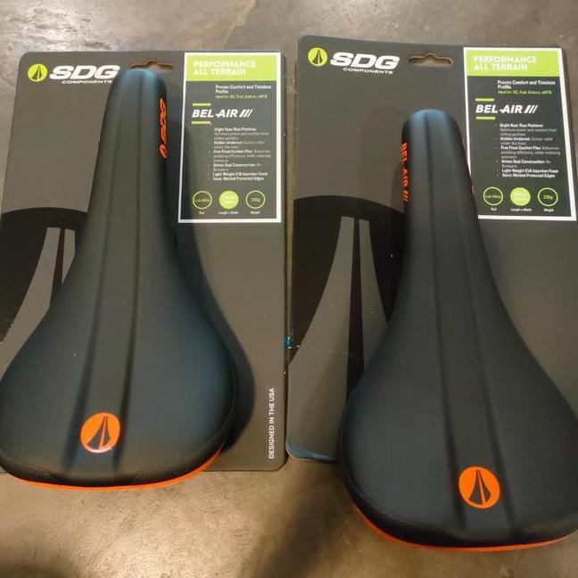 Sadel Sdg Bel Air 3.0 Luxalloy Blk Orange Saddle Sdg