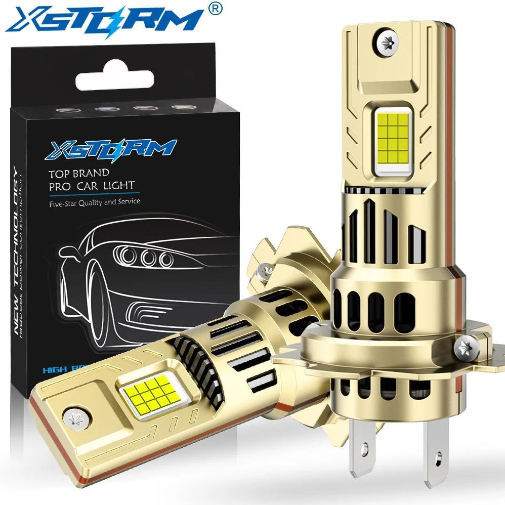 XSTORM H7 H4 LED Car Headlight Bulbs Canbus Lights 80000LM H1 Mini Lamp 4575 CSP Chips Wireless Auto