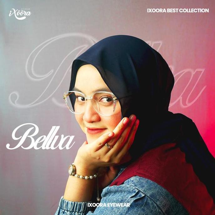 TERMURAH Ixoora Bellva - Fr Kacamata Minus Photocro Anti Radiasi Pria Wanita Blueray Sinar Biru Blue