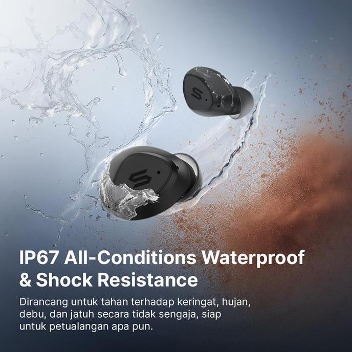 Azrilbagusshop - Soul S Fit Tws Bluetooth Ip67 Low Latency Transparency