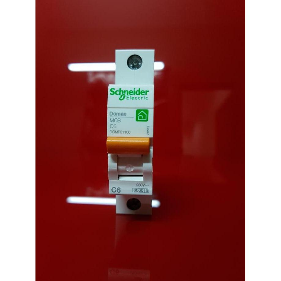 MCB 6 Ampere 6kA Schneider