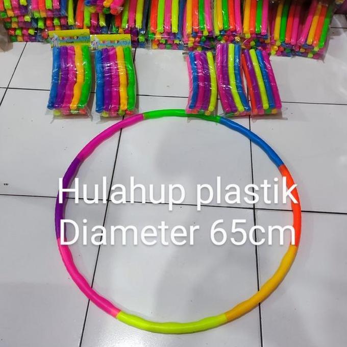 Hula Hoop Plastik Lingkaran Kecil dan Lingkaran Besar / Holahop Hulahop Hullahop Holahoop Hula hoop