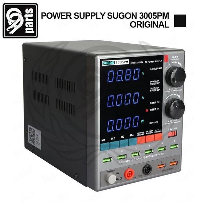 Power Supply Sugon 3005PM Original / DC Power Supply Sugon 3005PM Original / Power Supply Sugon 30V 