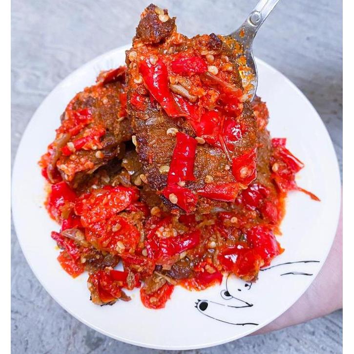 DENDENG SAPI BALADO PADANG WAR