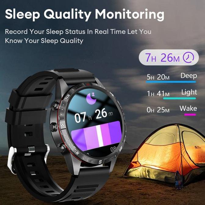 24H Ship/GiftAolon Gt5 Pro Watch Smartwatch Jam Tangan Pintar Kontrol Lima Tombol/Kompas, Panggilan 
